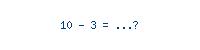 Captcha Rechnung