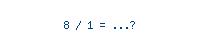 Captcha Rechnung